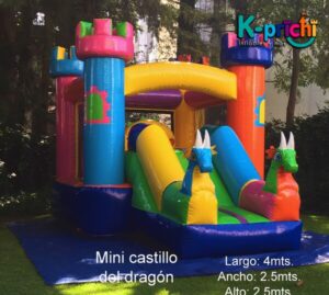 renta de mini castillo, renta de inflable para fiesta infantil, kprichi