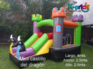 renta de mini castillo, renta de inflable para fiesta infantil, kprichi