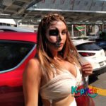 servicio de pintacaritas, tattoos de diamantina, adultos, cdmx, pintacaritas, calavera