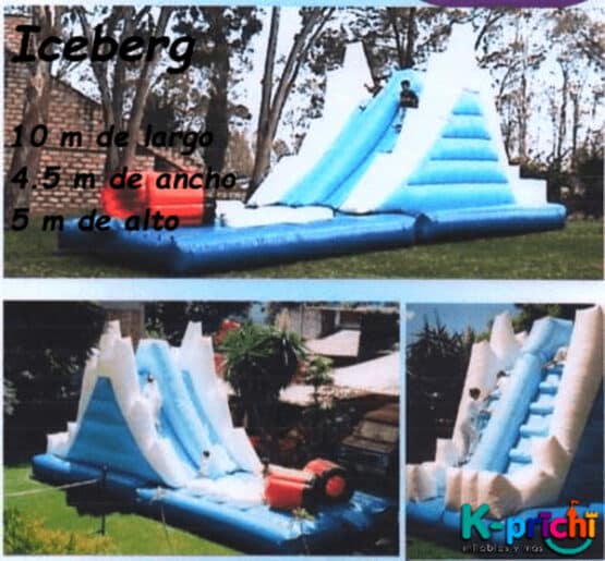 iceberg inflable, inflable para fiestas infantiles, k-prichi inflables para brincar