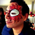 servicio de pintacaritas, tattoos de diamantina, fiestas adultos, cdmx, pintacaritas, spiderman