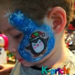servicio de pintacaritas, tattoos de diamantina, fiestas infantiles, cdmx, pinguino, pintacaritas