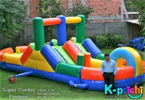 rentar inflable pee wee, cotización renta de inflables para fiesta de niños, k-prichi