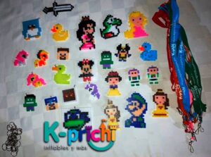 pixel art, figuras de pixel, taller pixel art, cuentas midi beads, taller de pixel art en CDMX y zona metropolitana