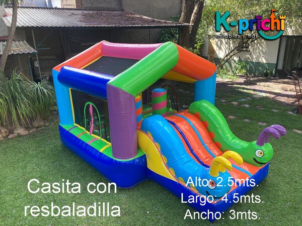precio de inflables en forma de casita, brincolines para fiesta infantil, k-prichi
